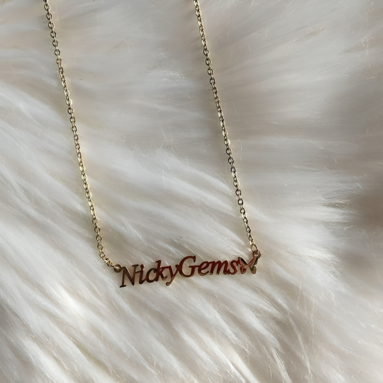 Jeweluxe™ Signature Custom Name Necklace | Elegant Personalized Jewelry