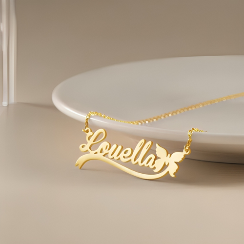 Jeweluxe™ Signature Custom Name Necklace | Elegant Personalized Jewelry
