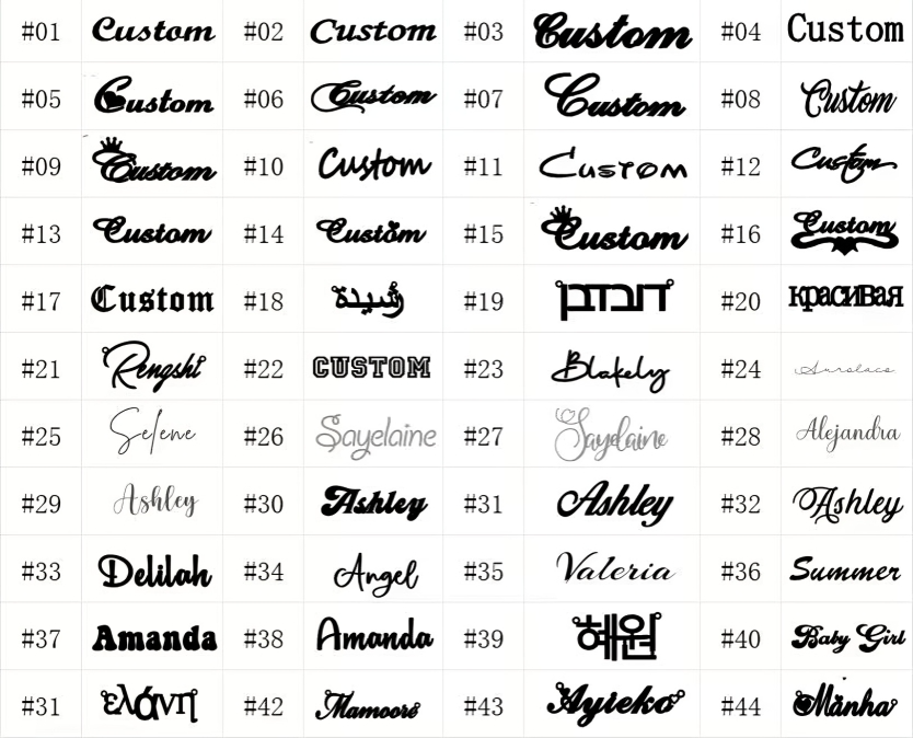 Jeweluxe™ Signature Custom Name Necklace | Elegant Personalized Jewelry