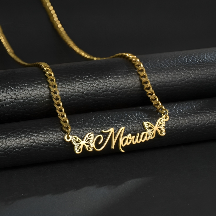 Jeweluxe™ Signature Custom Name Necklace | Elegant Personalized Jewelry